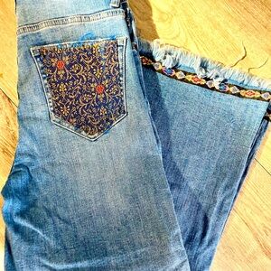 Upcycled women’s jeans